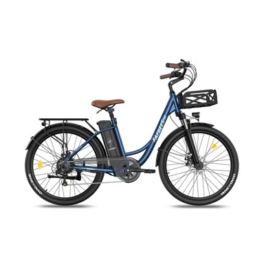 FAFREES F26 Lasting električni bicikl 26" 250W 20,3Ah, plavi